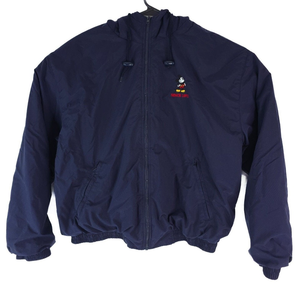 Disney Navy Blue Mickey Mouse Bomber Jacket